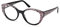 Guess Damen Gu50130 Sonnenbrille, glänzend schwarz, One Size