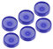 FONDOTIN 6pcs Bird Nesting Bowls Hatching Nest for Pigeons Quails Breathable Design for Comfortable Nesting for Home Farm Use