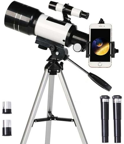 ACESOME Telescopio para niños y principiantes, telescopio 15-150X, 70 mm, astronomía telescópica de aleación de aluminio, regalos para niños de 6 a 12 años, Navidad, día del niño, cumpleaños, regalos