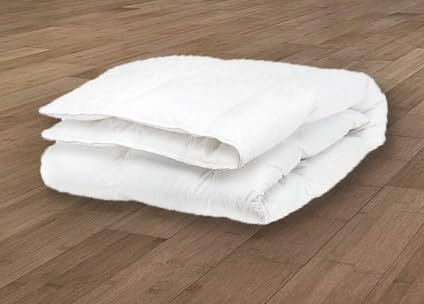 Home Tresor - Piumino Matrimoniale Estivo Leggero 100 gr | Interno Piumino Sintetico Due Piazze in Morbida Microfibra Anallergica Primaverile Estivo Bianco Matrimoniale cm. 250 x 200