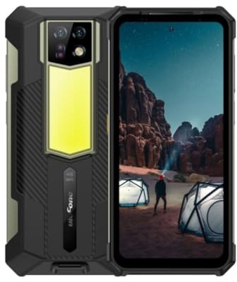 Ulefone Armor 24 Telephone Portable Incassable 24Go+256Go, 22000mAh Batterie 66W, 1000LM Camping Lampe, Android 13 Smartphone Incassable 6.78 FHD+ 120Hz, 64MP+64MP Nocturne Vision IP68 NFC/OTG/GPS