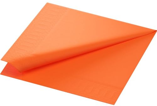 Duni Servietten Sun Orange 40x40cm 250 Stück 1er Pack
