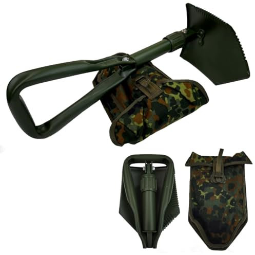 Tripla vanga originale dell'esercito tedesco con tasca mimetica