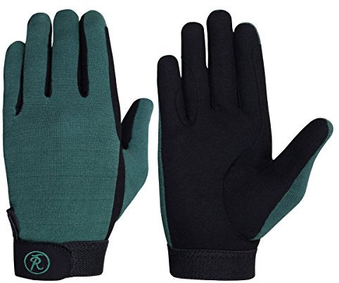 Riders Trend Damen jeden Tag Equestrian Reithandschuhe XL Hunter Green