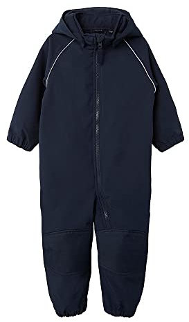 NAME IT Jungen Nmnalfa Softshell Suit Solid Fo Noos Regenanzug, Dark Sapphire, 92 EU