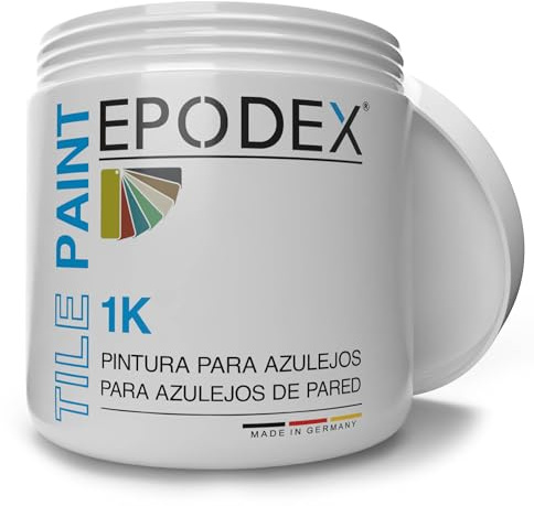 EPODEX 1K Peinture carrelage cuisine, salle de bain - Gris silex - Pastel