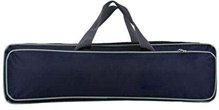 BuyWeek Angeltasche Rutentasche, Tragbare Angeln Tasche Verstellbare Riemen Angelrute Tasche Oxford Stoff Angelrute Angelrolle Köderbox Angelgerät Aufbewahrungstasche für Außenbereich