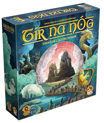 LUCKY DUCK GAMES| TIR NA NOG | Jeu de Société Stratégique Celtique pour Adultes et Enfants dès 13 Ans| en Français | Placement, Draft et Collection | Univers Mythologique Irlandais |1 à 5 Joueurs