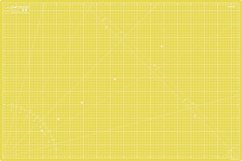 La Canilla skärmatta A1 (yta 90x60 cm - 36x24”) skärmatta för hantverk, teckning, lapptäcke, sömnad | Markerad i centimeter och tum