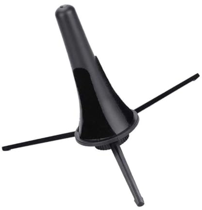 HOMOBABE Soporte Triangular de Metal para Clarinete y Oboe, Práctico y Estable Tres Patas, Adecuado para Uso en Interiores y Exteriores