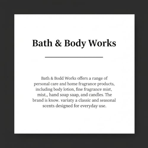 Bath & Body Works 3-Wick Candle, Lakeside Morning, Soy Wax Blend