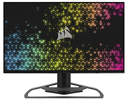 Corsair XENEON 32UHD144 Gaming Monitor - 32-Inch, IPS UHD (3840 x 2160), AMD FreeSync™ Premium Adaptive Sync, 144Hz Refresh Rate, 1ms, DisplayHDR600, HDMI 2.1, DisplayPort 1.4, USB-C 3.1 - Black