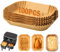 Backpapier für Heißluftfritteuse für Ninja Double Stack XL SL400EU, 100 pcs Verdickung Airfryer Backpapier für Ninja AF400EU, AF300EU, Air Fryer Baking Paper Liners, Foodi Accessories Zubehör