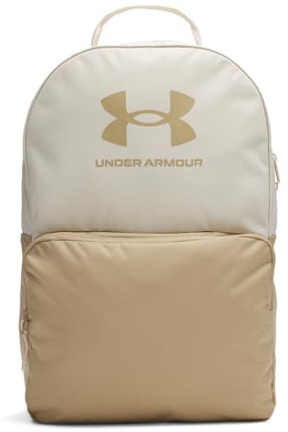 Under Armour Unisex Essential Backpack, Sportrucksack mit mehreren Taschen, wasserdichter Rucksack mit Laptop-Fach, bequemer Rucksack für Herren und Damen,Stone/Field Khaki/Field Khaki,OSFM