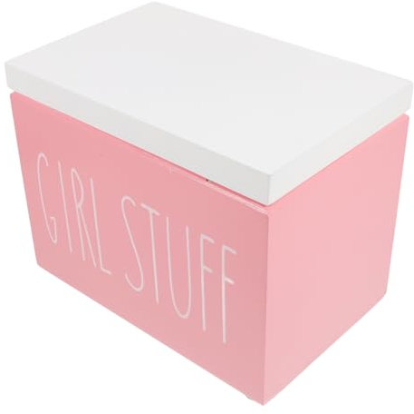 Cabilock Sanitary Napkin Storage Box Lid for Feminine Product Organizer for Small Bathroom Storage and Bathroom Containers Holds Period Stuff and Sanitary Napkin Box Needs