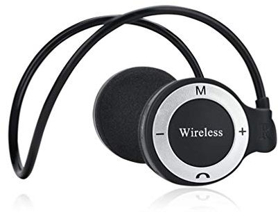 DIGITALKEY Auriculares Bluetooth 4.2 Surround y reducción de ruido – Ranura MicroSD para MP3 – Auriculares estéreo con micrófono y AptX – Multipoint