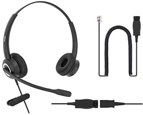 Avaya HD Voice Headset with HIS Adapter (827035QDHIS)