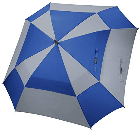 G4Free 68 Inch Quadratischer Golfschirm Großer Regenschirm XXL Stockschirm