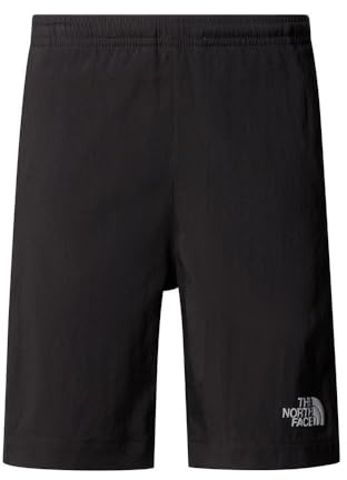 The North Face NF0A89PPKT01 Boy’s Reactor Short Shorts Unisex TNF Black/Asphalt Grey Tamaño S