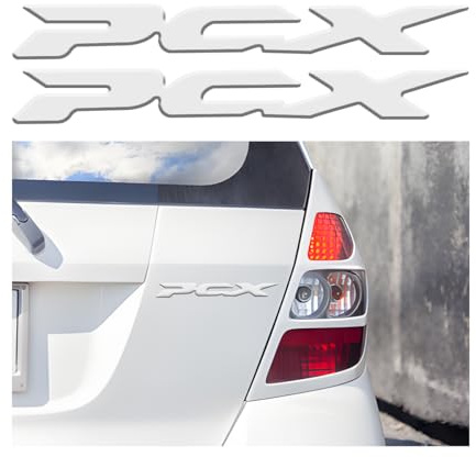 Adunsiaoto Emblema Logotipo 3D Coche, Pegatinas Coche 3D Personalizadas Creativas, Logo Coche 3D Stickers, Pegatinas Letras Coches Material PVC, Car Side Fender Tronco Trasero Emblema(Plata)