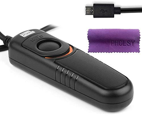 Pixel Kamera Fernauslöser RC201/ 90 Kompatibel mit Fujifilm GFX 50S, X-Pro2, X-T2, X-T1, X-T10, X-E2S, X-E2, X-M1, X-A3, X-A2, X-A1, X-A10, X100T, X70, X30 ähnlich RR-90