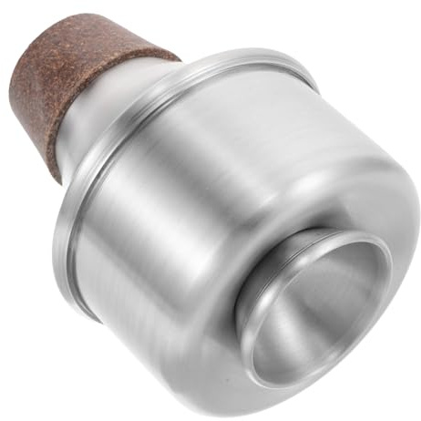 HYTROVE Mute for Trumpet Lightweight Straight Cornet Mute Easy Installation for Beginners and Sound Dampening for Practice Sessions Brass Instrument Accessory