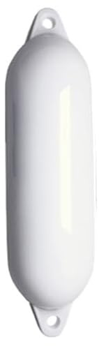 Majoni Star Standard Size 2 White Boat Fender 15cm x 56cm Dock Mooring Protection