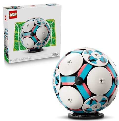 LEGO Editions Pallone da Calcio Giocattolo - Kit di Modellismo 3D con Mini-Stadio Interattivo - Regalo di Compleanno per Bambini e Bambine da 10 Anni in su e per Adulti Amanti dello Sport - 43019