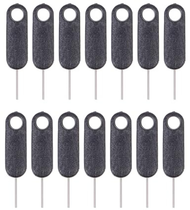 EPIGEIST 15 Piezas Pin de Expulsión para Tarjeta Sim de Agujas Compactas y Portátiles para Extracción Teléfonos Móviles y Tablets Herramienta Ligera para Bandeja Sim