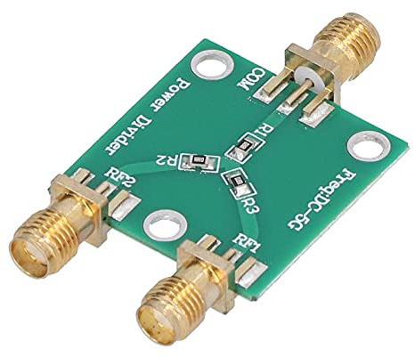 Module diviseur d'entrée RF 2 voies |Carte répartitrice DC - 5 GHz 6 dB 0,5 W |Connecteur SMA - K de 50 ohms pour la distribution de transmission/systèmes d'antenne/tests en
