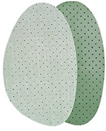 Kaps Soft Latex Half Insoles - Comfortable Cotton & Latex - Discreet - Absorbs Moisture & Prevent Odor - Firmer Than Gel - Prevents Rubbing & Blisters In Heels (Women / 4-5 UK / 37-38 EUR)