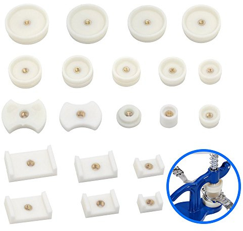 MMOBIEL Professional 20 delar nylon passande matriser set för urmakare klockpress passar alla storlekar baksidesskal närmare