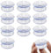 Ventose Bifacciali,Ventose Trasparenti Bifacciali,Ventose in Pvc,Ventose Vetro Bifacciali,Ventose Silicone Bifacciali,Adatto Per Esterni,Cucina,Bagno,Specchio,10PC,Kiuiom