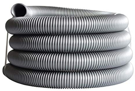 Seprendi Manguera de rosca de aspiradora de 1 m de diámetro interior de 50 mm, tubo suave, duradera, absorción de agua, tubo de popotes de aspiradora