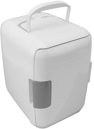 Denash Mini Kühlschrank, DC 18V Solarbetriebener Kühlschrank, Energieeffizient Elektrische Kühlbox für Camping, Reisen, Auto, Büros