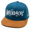 Hand und Feuer Snapback Cap Frechdachs Dunkelblau Canvas XL
