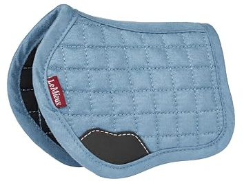 LeMieux Toy Pony Saddle Pad for Toy Pony - Soft Suede & Cotton Lining - Suitable for Ages 3 Years + - Gift for Kids - Ice Blue