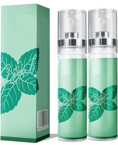 Refreshing Mouth Care Spray,Mouth Breath Spray Spray,Healthy and Protected, Long Effect, Easy Portable,mint 2PC