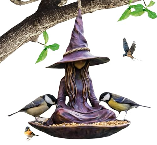 Alimentador para Aves Al Aire Libre,Observación De Aves Todo El Año | Estación de Alimentación para Aves Silvestres en el Jardín | pinzones, gorriones, periquitos, patio, balcón, patio, terraza y