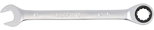 BGS 6512 | Ratchet Combination Wrench | 12 mm