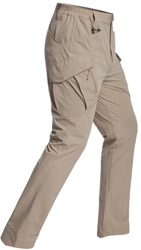 ReFire Gear Urban Ops Military Tactical Pants for Men Summer Thin Outdoor Sport Hiking Camping Mountain Airsoft Trousers Khaki