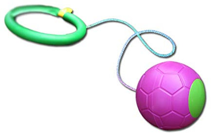 Tianbi Sprungball-Spielzeug, Sprungring, Springball-Spielzeug-Set, Einzelfußball, Hüpfball, Springen, Fitnessgeräte, Spielzeug und Mädchen