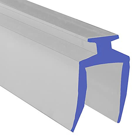 Soft Flexible Rubber Shower Seal | for Bi Folding Doors & Shower Screens | Fits Into Channel | BIF066 (90cm)