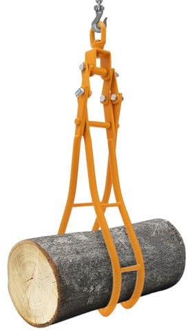 TouTToNG Alicates forestales de 36 pulgadas, alicates de espalda, 4409 libras, pinzas de madera, pinzas de madera, alicates de embalaje, para troncos de madera, mangos prácticos (amarillo)