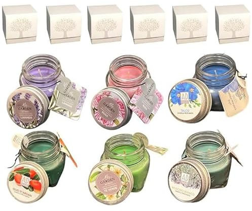 Regalami.shop sei candele profumate con sei eleganti scatole da regalo con Albero della Vita (06)