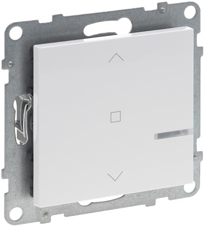 LEGRAND, SEANO with Netatmo 765638 Roller Shutter Switch with 230 V Control, Mounting in Hollow Wall Box, Expansion Screws or Claws, Includes Rocker, Smart Home, Colour