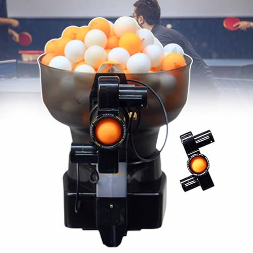 Bärbar Bordtennisrobot, Automatisk Pingisrobotbollsmaskin, Liten Bollstartare För Bordtennisboll, 110 Max Bolllagringskapacitet, För Gym, Bordtennisklubbor