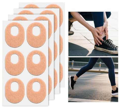 Duroecsain - Protectores para los callos de los pies, cojín antifricción para las mujeres para los dedos del zapato, parches adhesivos para el pie ideales para familiares y compañeros de trabajo