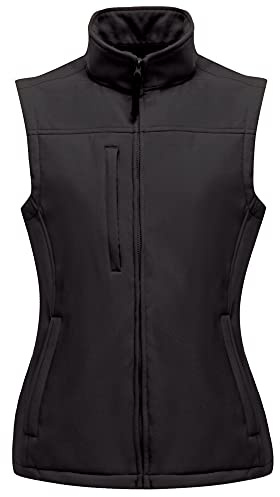 Regatta Women's Ladies Flux Bodywarm Outdoot Gilet, Black (Black/Black), 20 (Manufacturer Size:20)