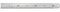 BMI 966030020-EGI Maßstab 300 mm Edelstahl (rostfrei)